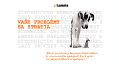 Desktop Screenshot of lamnia.sk